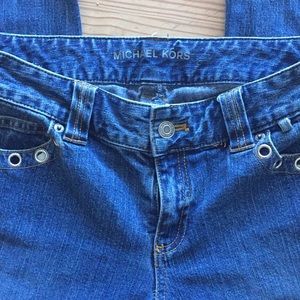 Michael Kors blue jeans size 8 Great Condition